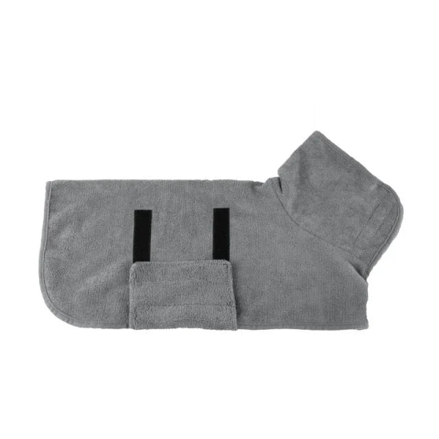 Bequemer Hundebademantel