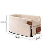 Komfortable Hundetasche für kleine Haustiere mit sicherer Sitzbefestigung