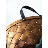 Tropisches Bodenkissen im Monstera-Design