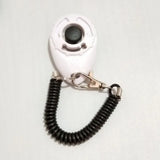 Hundetrainer Clicker – Ergonomischer Klicker mit Spiraldesign und Karabinerhaken