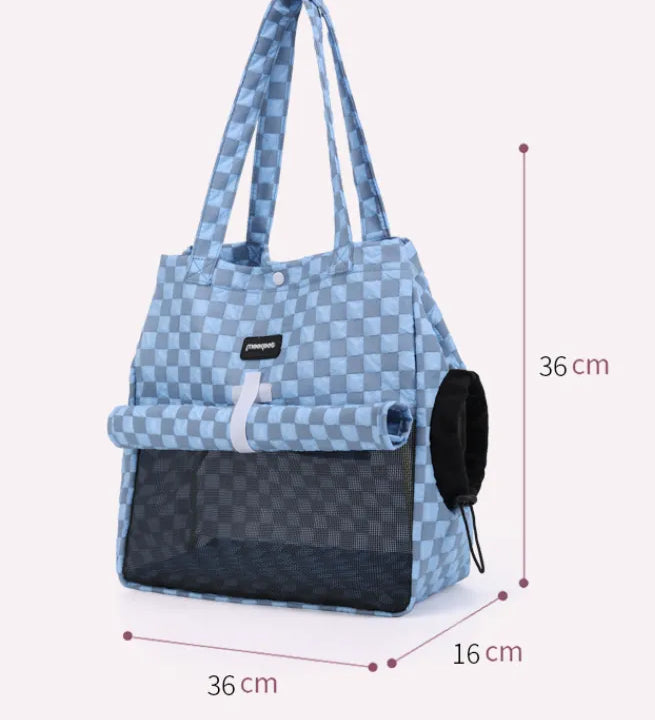 Taschenstil Hundetragetasche – Kompakte Haustiertasche aus hochwertigem Material
