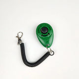 Hundetrainer Clicker – Ergonomischer Klicker mit Spiraldesign und Karabinerhaken