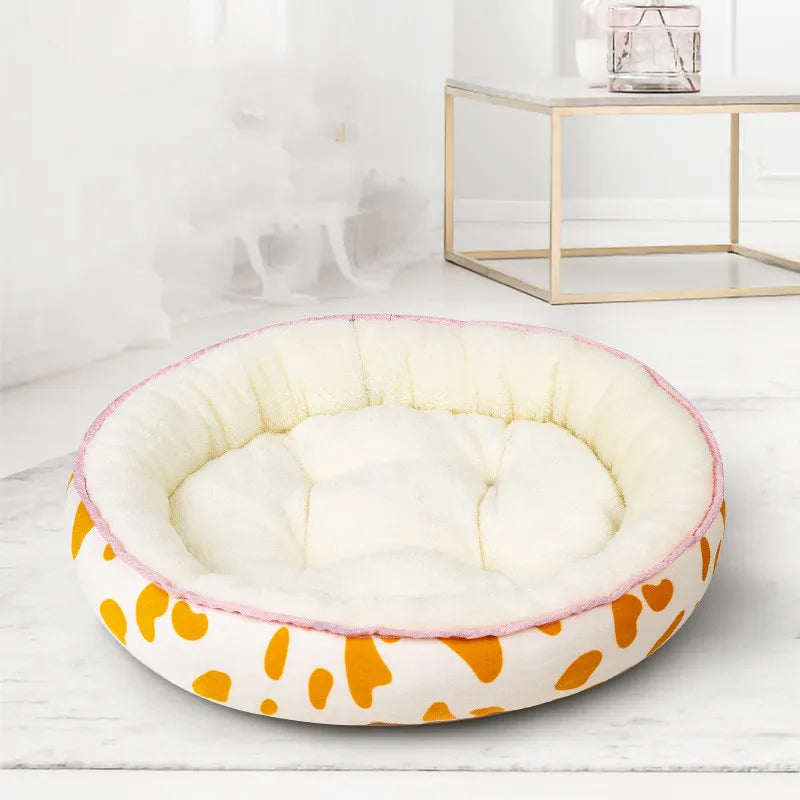 Hundebett im Dots-Design für entspannte Ruhephasen