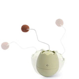 Interaktives Katzenspielzeug in Eiform – Spielzeug mit beweglichem Ball für Katzen" 

Here are a few alternative suggestions:

1. "Eiformiges Interaktives Katzenspielzeug – Mit Beweglichem Ball für Katzen"
2. "Katzenspielzeug in Eiform – Interaktive Spiel