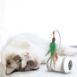 Interaktives Katzen-Spielzeug mit Feder – Roboter für Katzen