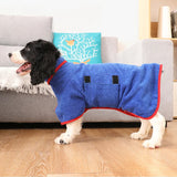 Bequemer Hundebademantel