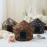 Faltbares Haustierhaus – Stilvolle Schlafhöhle für Hunde und Katzen im modernen Design