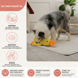 Stress-Relief Ente - Kuscheltier für Hunde