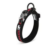 Verstellbares Soft-Hundehalsband mit reflektierenden Nähten und Sicherheitsverschluss