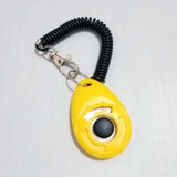 Hundetrainer Clicker – Ergonomischer Klicker mit Spiraldesign und Karabinerhaken