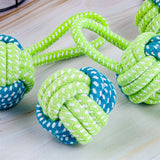 Hundespielzeug mit Knoten