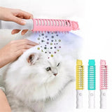 Elektrische Haustierbürste mit Wärmefunktion für sanftes Fellstyling