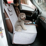 Auto-Hundesitz – Bequemer und Sicherer Sitz mit Befestigungsgurt für Ihren Hund