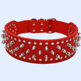 Stachelhalsband für Mittelgroße und Große Hunde im Punk-Stil mit Nieten