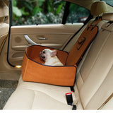 Auto-Hundesitz – Bequemer und Sicherer Sitz mit Befestigungsgurt für Ihren Hund