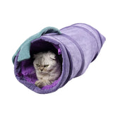 Blumenförmiger Katzentunnel – Weicher Spieltunnel für Ihre Katze