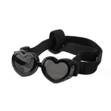Herzförmige Hundesonnenbrille mit Verstellbarem Band – UV-Schutz für die Augen Ihres Hundes