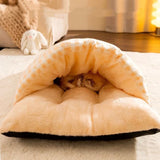 Premium Katzen Schlafsack Bett