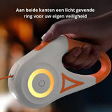 Hundeleine mit eingebautem LED-Licht
