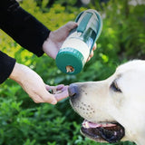 Exklusive Trink- und Snackflasche für Hunde