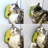 Katze-Minzspielzeug mit integrierter Bürste