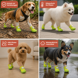 Schützende Hundeschuhe mit Verstellbaren Riemen für Bequeme Spaziergänge