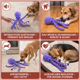 Großer Plüsch-Oktopus mit Quietscher für Hunde