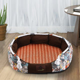 Robustes Hundebett mit praktischer Taschenfunktion und Kauseil