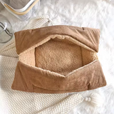 2-in-1 Kuschelbett und Decke für Katzenliebhaber