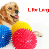 Noppenball für Hunde – Zahnpflege- und Massageball für spielerische Unterhaltung