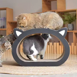 Stilvolle Kratzbank mit Liegefläche – Katzenkratzmöbel und Schlafplatz in Einem