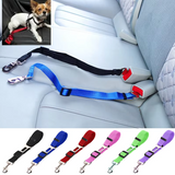 Verstellbare Hundesicherheitsleine für das Auto – Schwarzer Karabiner-Gurt für Hunde
