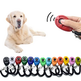 Hundetrainer Clicker – Ergonomischer Klicker mit Spiraldesign und Karabinerhaken