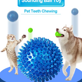 Noppenball für Hunde – Zahnpflege- und Massageball für spielerische Unterhaltung