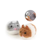 Interaktives Katzen-Spielzeug – Elektronischer Plüschhamster