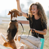 Tragbare Hundewasserflasche – Auslaufsicherer Reise-Spender mit Eingebautem Trinknapf