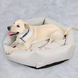 Gemütliches Hundebett – Weiches Haustierbett mit Hohem Rand für Extra Komfort