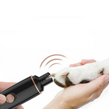 Leiser elektrischer Krallenschleifer für Hunde und Katzen – Mit Diamant-Schleifkopf