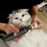 Leiser elektrischer Krallenschleifer für Hunde und Katzen – Mit Diamant-Schleifkopf