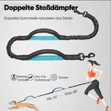 Handfreie Hundeleine mit praktischer Bauchtasche