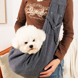 Stylische Schultertasche für Haustiere – Bequeme Tragetasche für kleine Hunde und Katzen