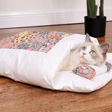 Gemütlicher Katzen-Schlafsack