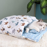 Gemütlicher Katzen-Schlafsack