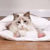 Gemütlicher Katzen-Schlafsack