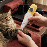 Haustier Pfoten Trimmer – Geräuscharmer, kabelloser Grooming-Trimmer für Hunde und Katzen