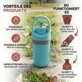 Praktisches Kotgreifarm-Set mit Kotbeutel – Tragbare Lösung für Outdoor-Aktivitäten