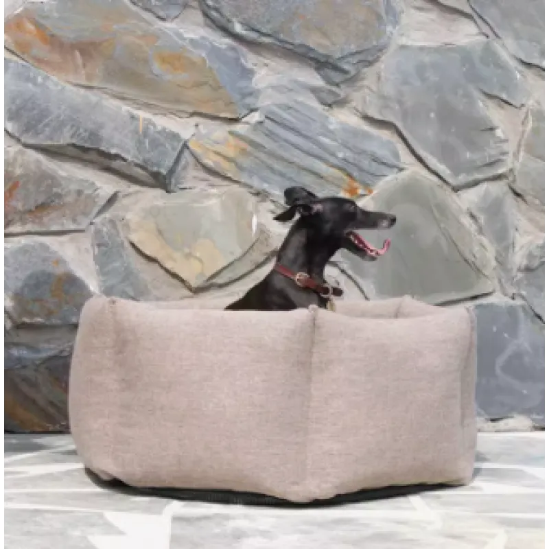 Gemütliches Hundebett – Weiches Haustierbett mit Hohem Rand für Extra Komfort