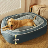 Hundebett mit Hohem Rand – Stilvolles und Bequemes Haustierbett für Hunde