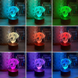 Individuelle Nachtischlampe