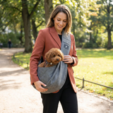 Tragbarer Hundeschulterrucksack – Atmungsaktiv, Wasserfest und Sicher